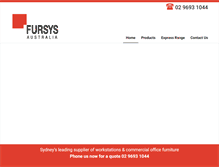 Tablet Screenshot of fursys.com.au