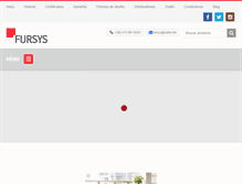 Tablet Screenshot of fursys.com.ve